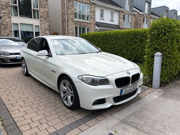 BMW 5-Series Saloon, Diesel, 2012, White