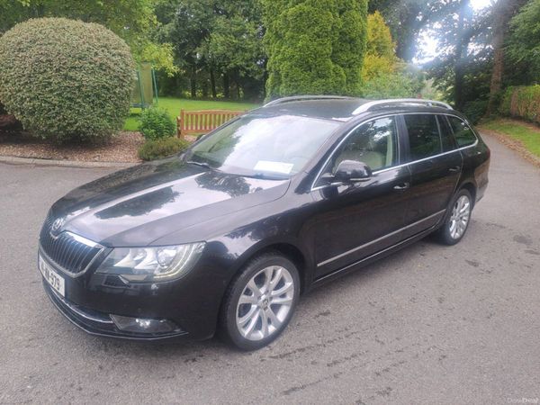 Skoda Superb Estate, Diesel, 2014, Black
