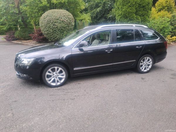 Skoda Superb Estate, Diesel, 2014, Black