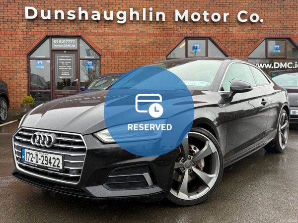 Audi A5 Coupe, Diesel, 2017, Black