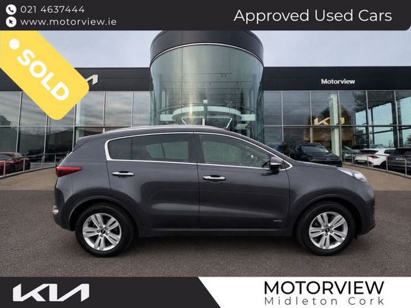 Kia Sportage SUV, Diesel, 2017, Grey