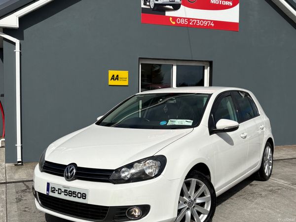 Volkswagen Golf Hatchback, Diesel, 2012, White