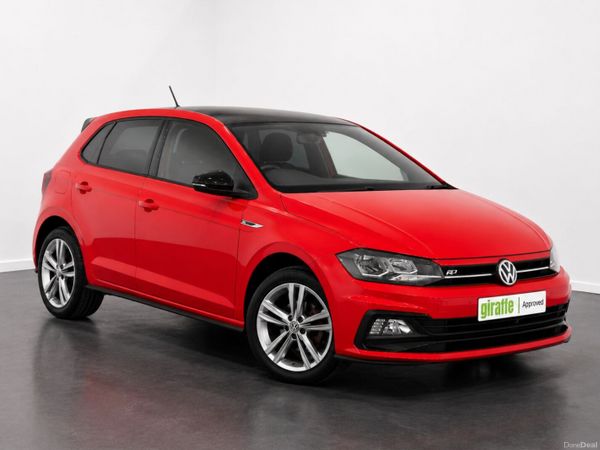 Volkswagen Polo Hatchback, Petrol, 2021, Red