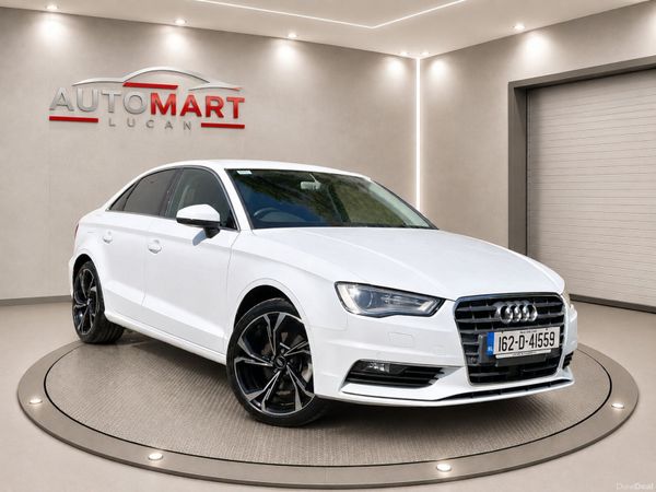 Audi A3 Saloon, Petrol, 2016, White