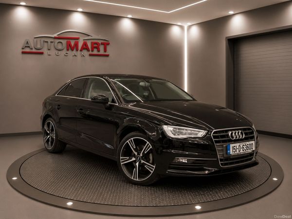 Audi A3 Saloon, Petrol, 2015, Black