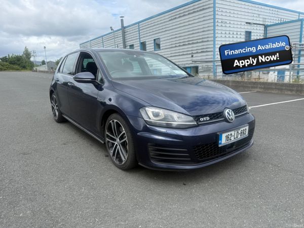 Volkswagen Golf Hatchback, Diesel, 2016, Blue
