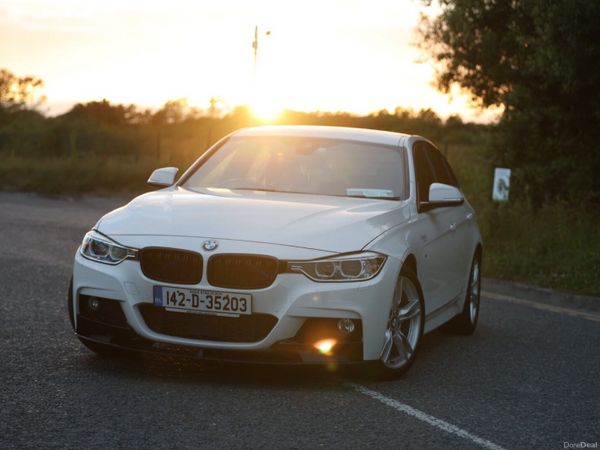 BMW 3-Series Saloon, Diesel, 2014, White