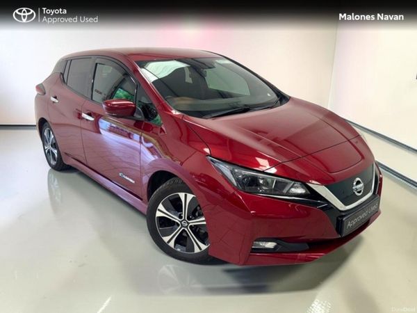 Nissan Leaf Hatchback, Electric, 2021, Red