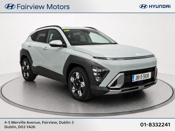 Hyundai KONA SUV, Petrol Hybrid, 2026, Green