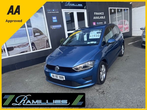 Volkswagen Golf Hatchback, Diesel, 2016, Blue