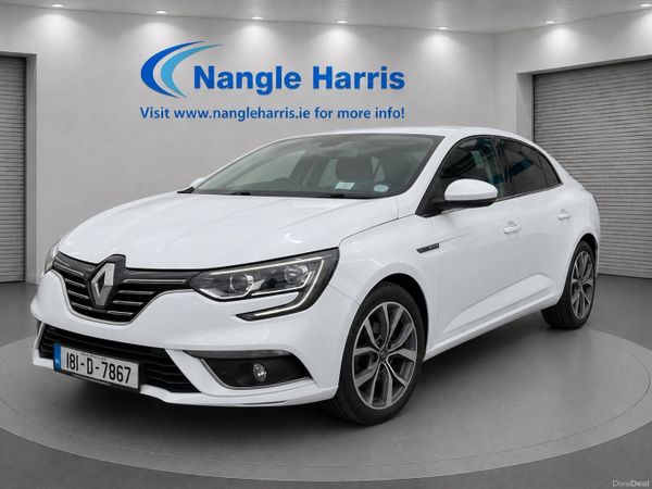 Renault Megane Saloon, Diesel, 2018, White