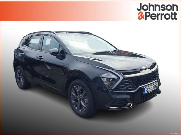 Kia Sportage SUV, Petrol Hybrid, 2025, Black