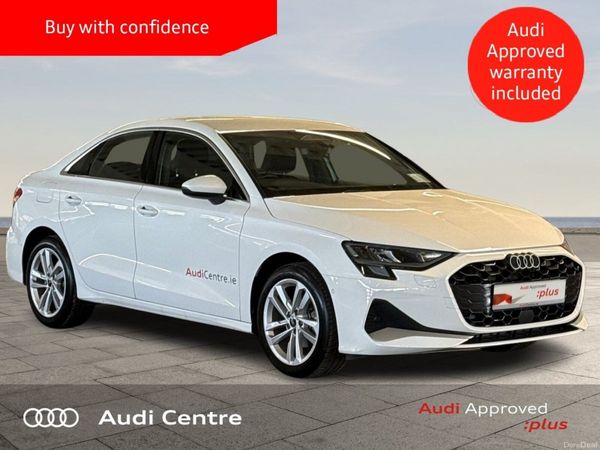 Audi A3 Saloon, Petrol, 2026, White