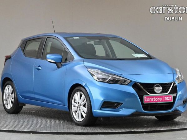Nissan Micra Hatchback, Petrol, 2021, Blue