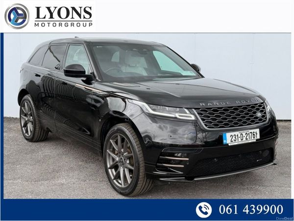Land Rover Range Rover Velar SUV, Petrol Plug-in Hybrid, 2023, Black