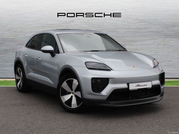 Porsche Macan SUV, Electric, 2026, Silver