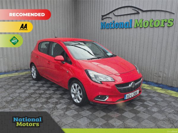 Vauxhall Corsa Hatchback, Petrol, 2015, Red