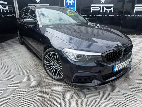 BMW 5-Series Estate, Diesel, 2019, Black