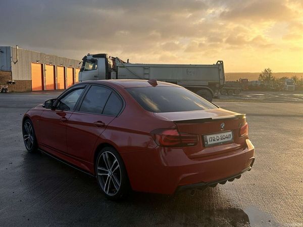 BMW 3-Series Saloon, Diesel, 2017, Red