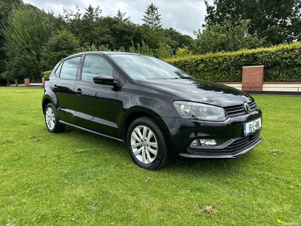 Volkswagen Polo Hatchback, Petrol, 2015, Black