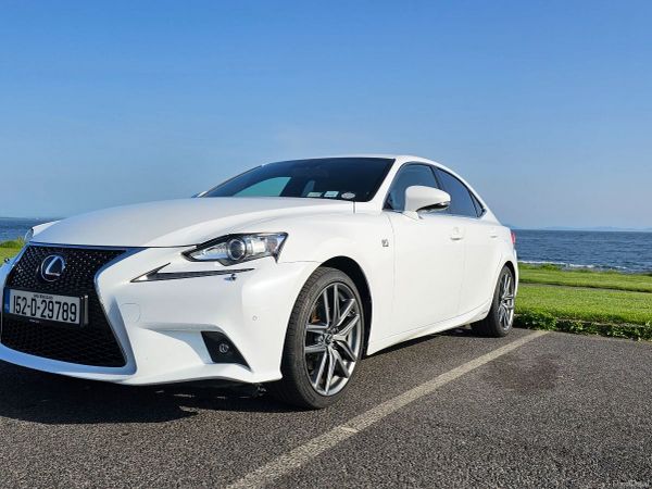 Lexus IS Saloon, Petrol Hybrid, 2015, White