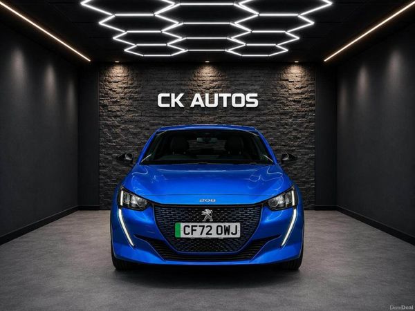 Peugeot 208 Hatchback, Electric, 2023, Blue