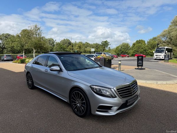 Mercedes-Benz S-Class Saloon, Diesel, 2015, Silver