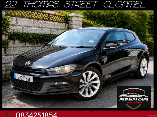 Volkswagen Scirocco Hatchback, Petrol, 2011, Black