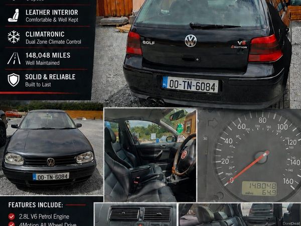 Volkswagen Golf Hatchback, Petrol, 2000, Black