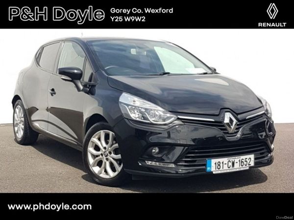 Renault Clio Hatchback, Petrol, 2018, Black