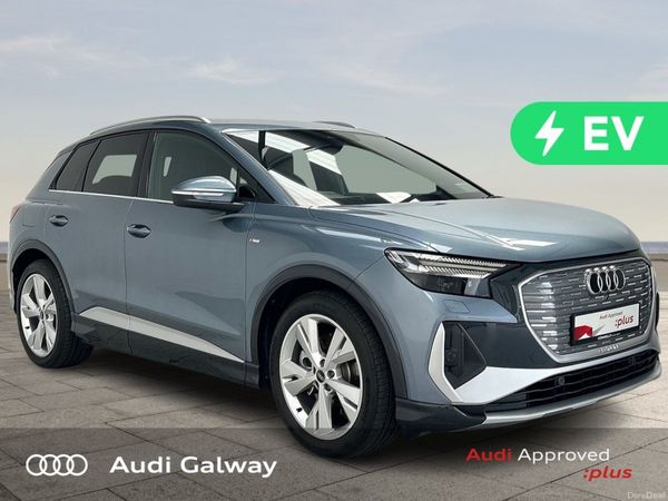 Audi Q4 e-tron SUV, Electric, 2025, Blue