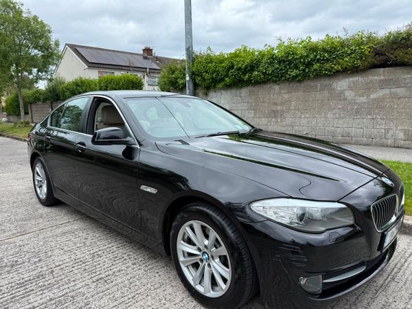 BMW 5-Series Saloon, Diesel, 2013, Black