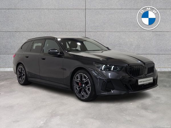 BMW 5-Series Estate, Petrol Hybrid, 2025, Grey