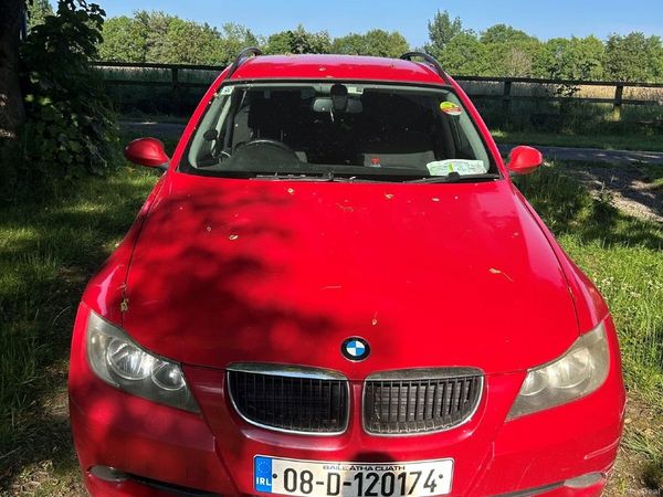 BMW 3-Series Estate, Diesel, 2008, Red