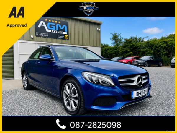Mercedes-Benz C-Class Saloon, Diesel, 2018, Blue