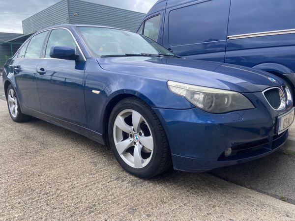 BMW 5-Series Saloon, Diesel, 2007, Blue