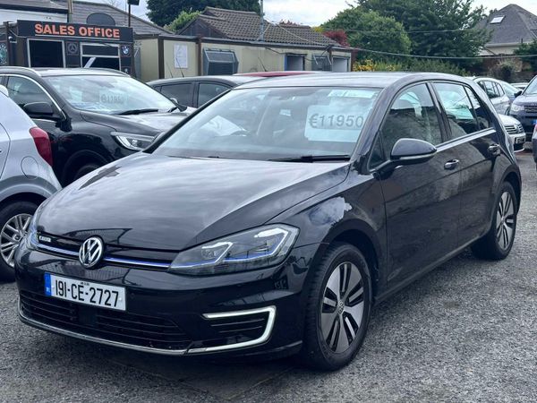 Volkswagen Golf Hatchback, Electric, 2019, Black