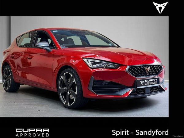Cupra Leon Estate, Petrol Plug-in Hybrid, 2022, Red