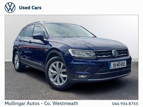 Volkswagen Tiguan SUV, Diesel, 2019, Blue
