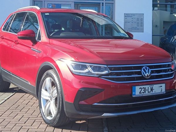 Volkswagen Tiguan SUV, Diesel, 2023, Red