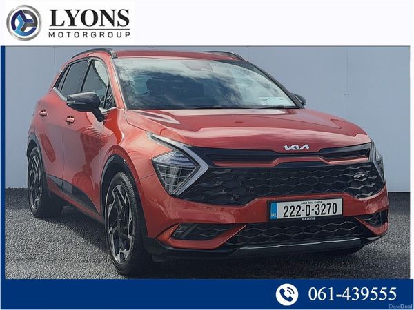 Kia Sportage SUV, Diesel, 2022, Orange