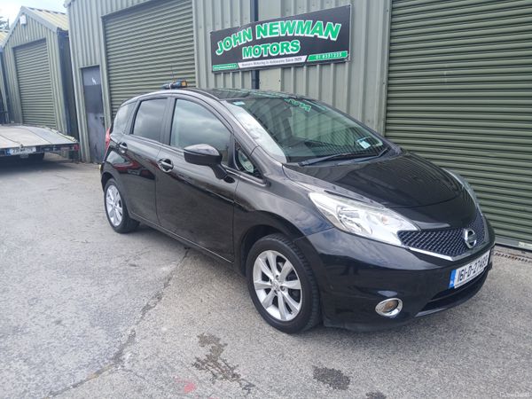 Nissan Note Hatchback, Petrol, 2016, Black