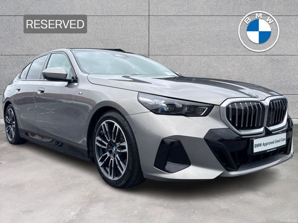 BMW i5 Saloon, Electric, 2024, Grey