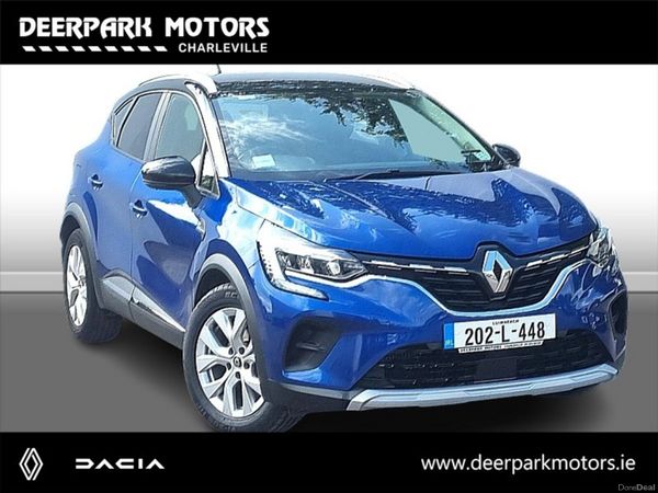 Renault Captur Hatchback, Petrol, 2020, Blue