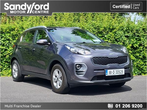 Kia Sportage SUV, Diesel, 2018, Grey