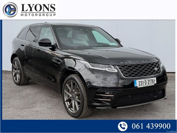 Land Rover Range Rover Velar SUV, Petrol Plug-in Hybrid, 2023, Black