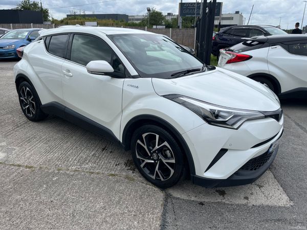 Toyota C-HR Hatchback, Petrol Hybrid, 2019, White
