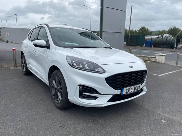 Ford Kuga SUV, Petrol Plug-in Hybrid, 2023, White