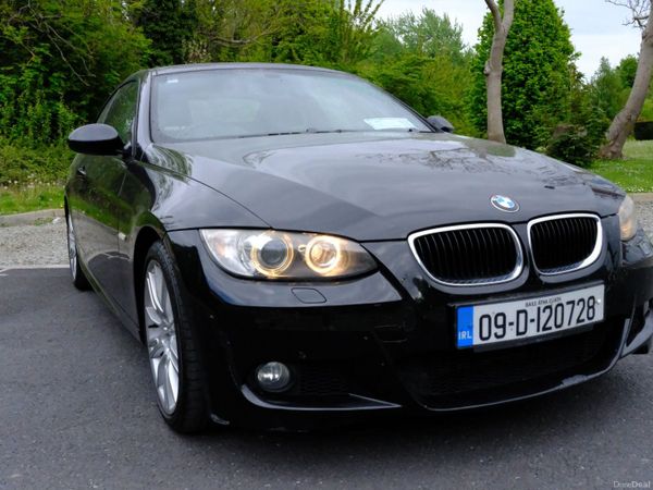 BMW 3-Series Coupe, Diesel, 2009, Black