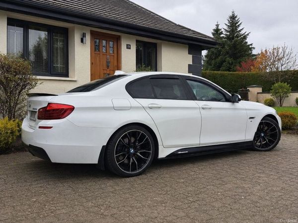 BMW 5-Series Saloon, Diesel, 2016, White